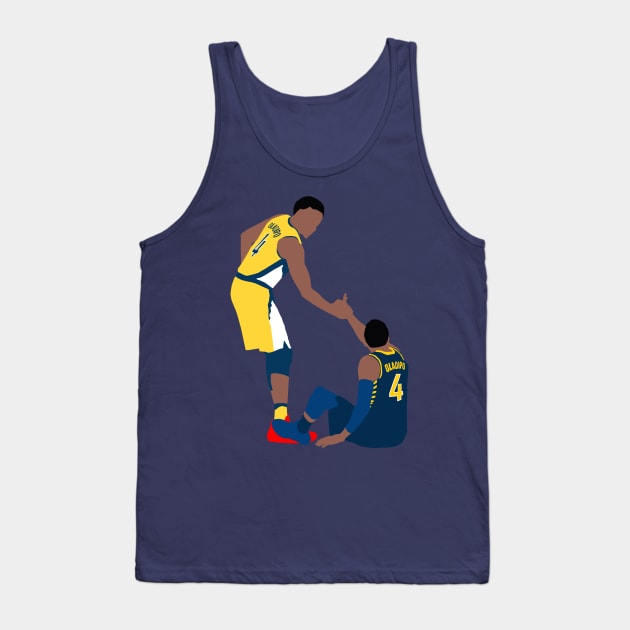 Victor Oladipo Helps Himself Up Tank Top by xRatTrapTeesx